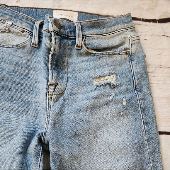 Frame Le High Skinny Jeans Size 25 - Picture 4 of 7